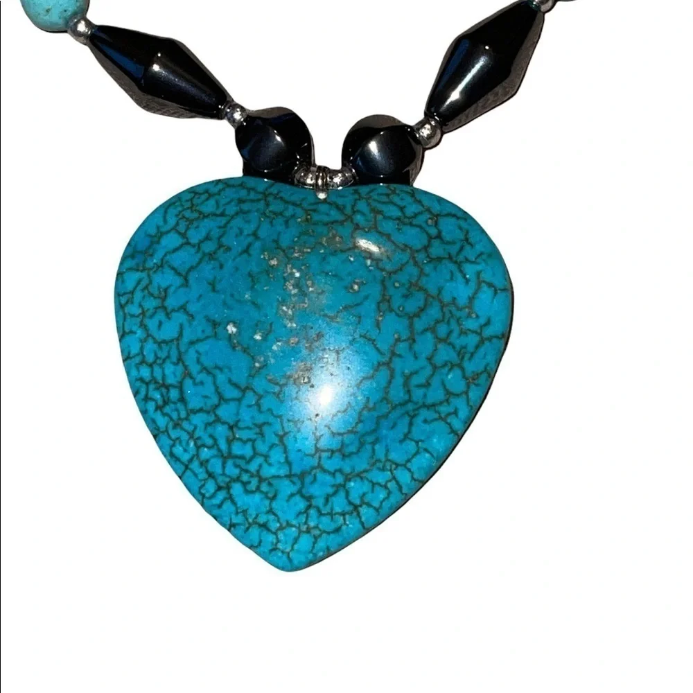 Turquoise Woman Necklace Vintage
